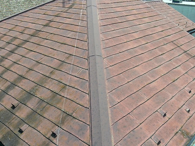 屋根塗装前　施工前の屋根