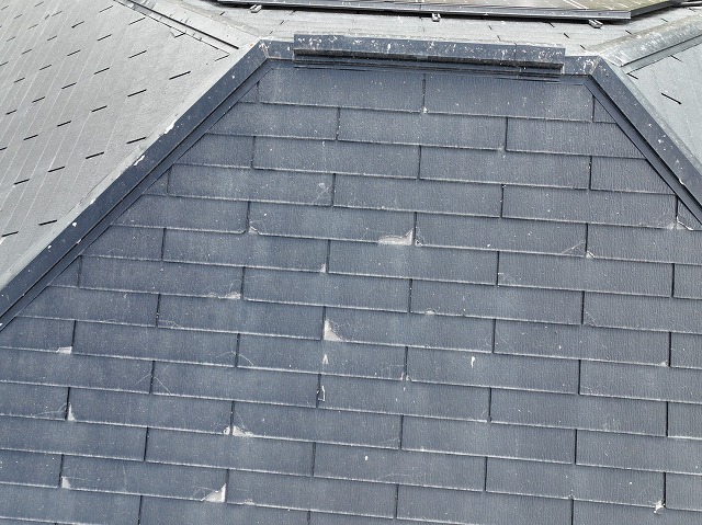 進化したガルバリウム鋼板による屋根カバー工法施工前