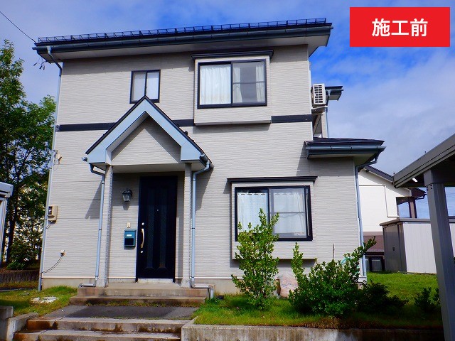 外壁塗装　築25年で初めてのメンテナンス