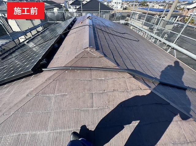 屋根塗装を実施　屋根の事なら街の屋根やさん坂戸店へお任せください♪