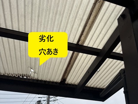 穴あき