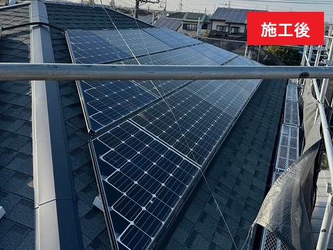 屋根カバー工法　アルマ　アスファルトシングルに施工しました♪