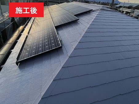 屋根塗装を実施　屋根の事なら街の屋根やさん坂戸店へお任せください♪