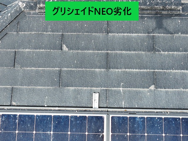 グリシェイドNEO劣化症状
