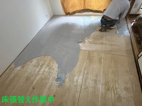 専用の接着剤使用