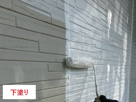 外壁塗装　築25年で初めてのメンテナンス