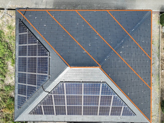 この2面をカバー工法