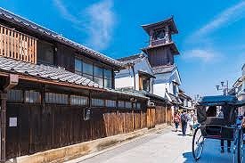 川越市の街並み