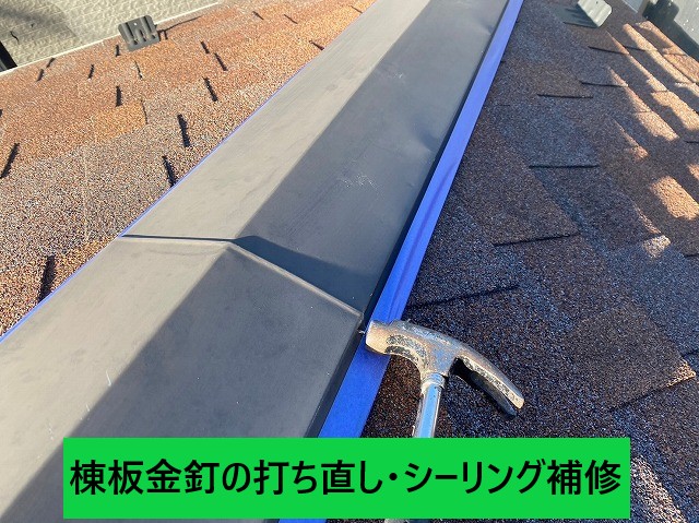 棟板金補修
