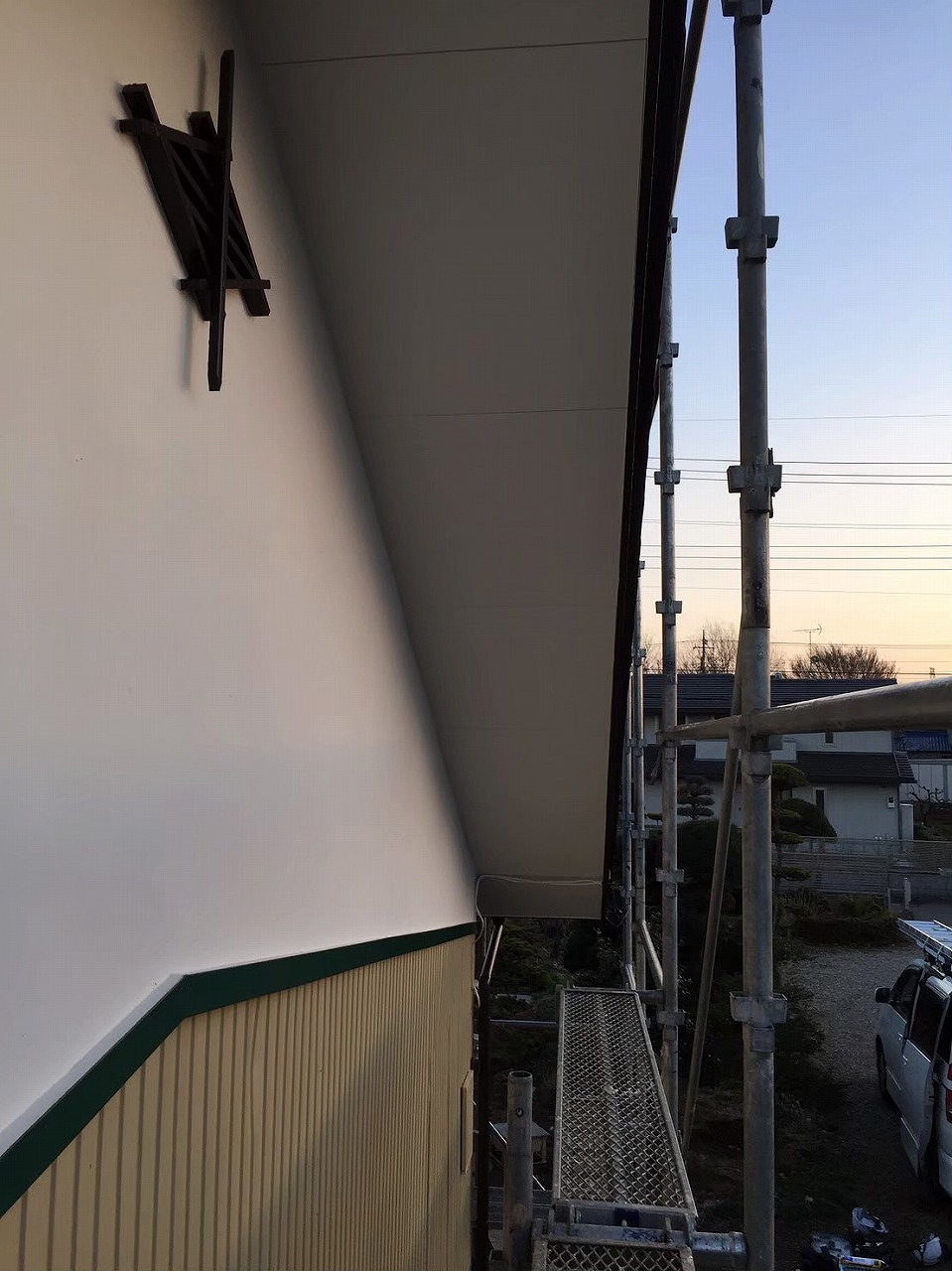 東松山市で軒天の塗装をしました！その他、軒天の劣化状況・工事内容をご紹介