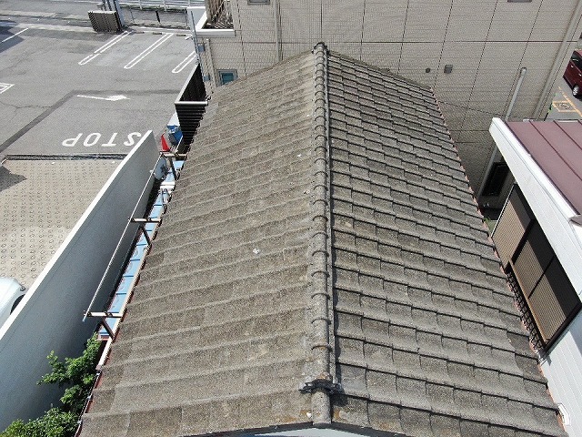 坂戸市でセメント瓦の屋根調査をいたしました