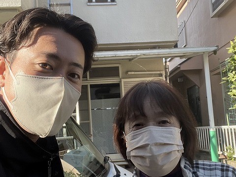 鶴ヶ島市でスレート屋根材差し替え・棟板金補修工事を行ったお客様よりお言葉をいただきました♪