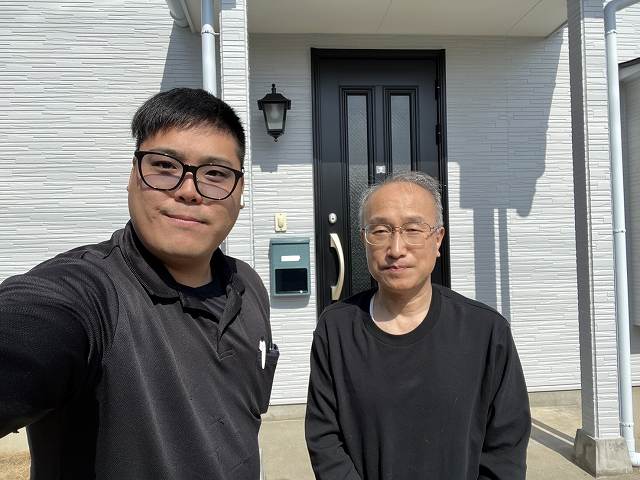 入間市で外壁塗装を行ったお客様より嬉しいお言葉をいただきました♪