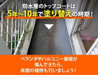 ベランダ笠木から雨漏り？解決策を！