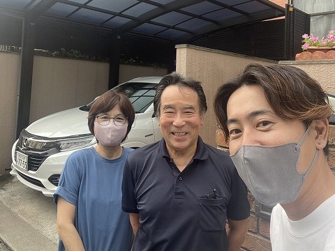 東松山市で外壁の塗り替え＆屋根カバー工法を行ったお客様よりお言葉をいただきました♪