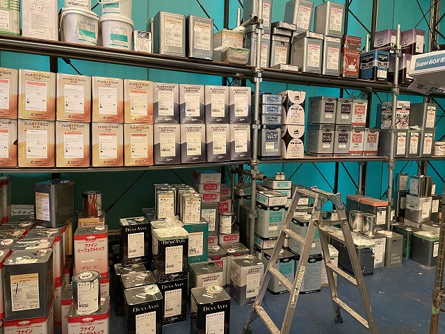 塗料倉庫